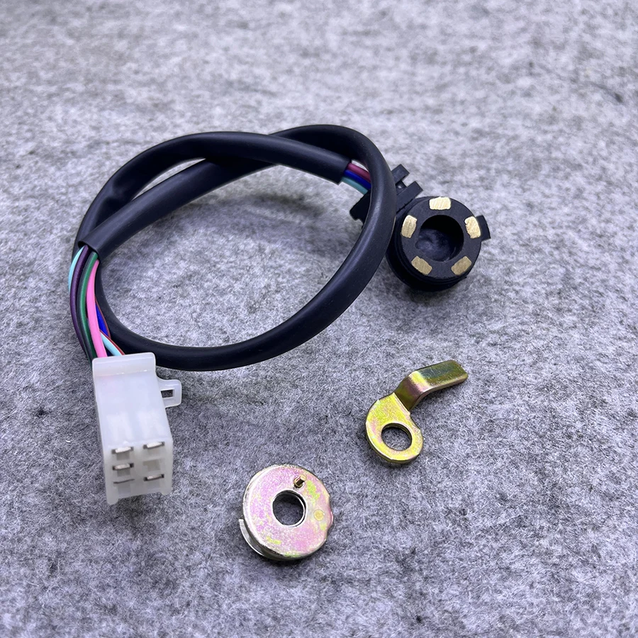 For Horizontal 70CC 90CC 100CC 110CC 5 Wire Motorcycle Gear Position Sensor Washers Motorbike Lever Indicator Shift Parts