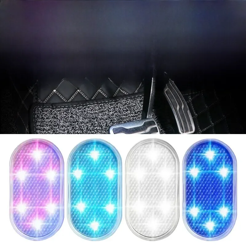 Mini lampe de lecture LED pour intérieur de voiture, éclairage breton, capteur tactile, aimants de toit, chargement USB, escales