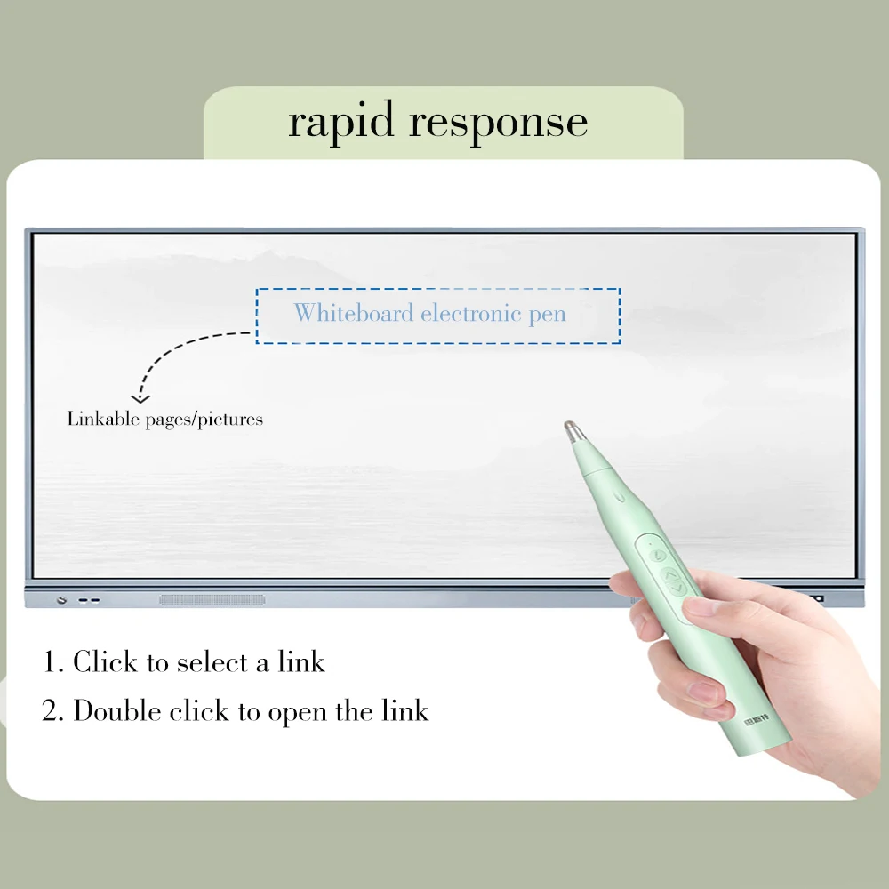 Retractable whip page turner whiteboard electronic pen teaching office universal ppt writing capacitive pen touch screen remote