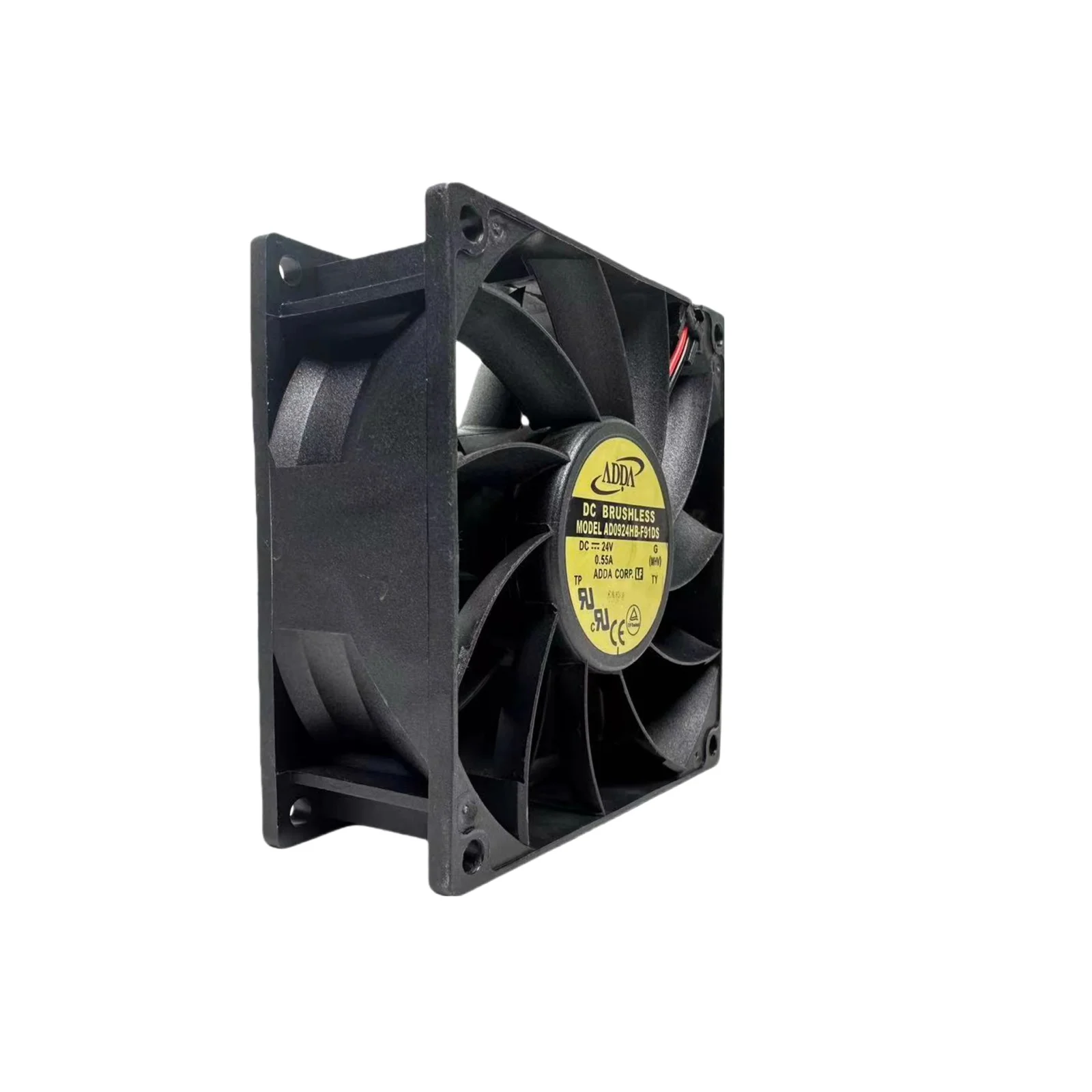 

FFB0924SHE AD0924HB-F91DS 9238 Охлаждающий вентилятор, 24 В, высокий поток воздуха, для инверторного блока питания, сварочного аппарата, шарикоподшипник 92x92x38 мм