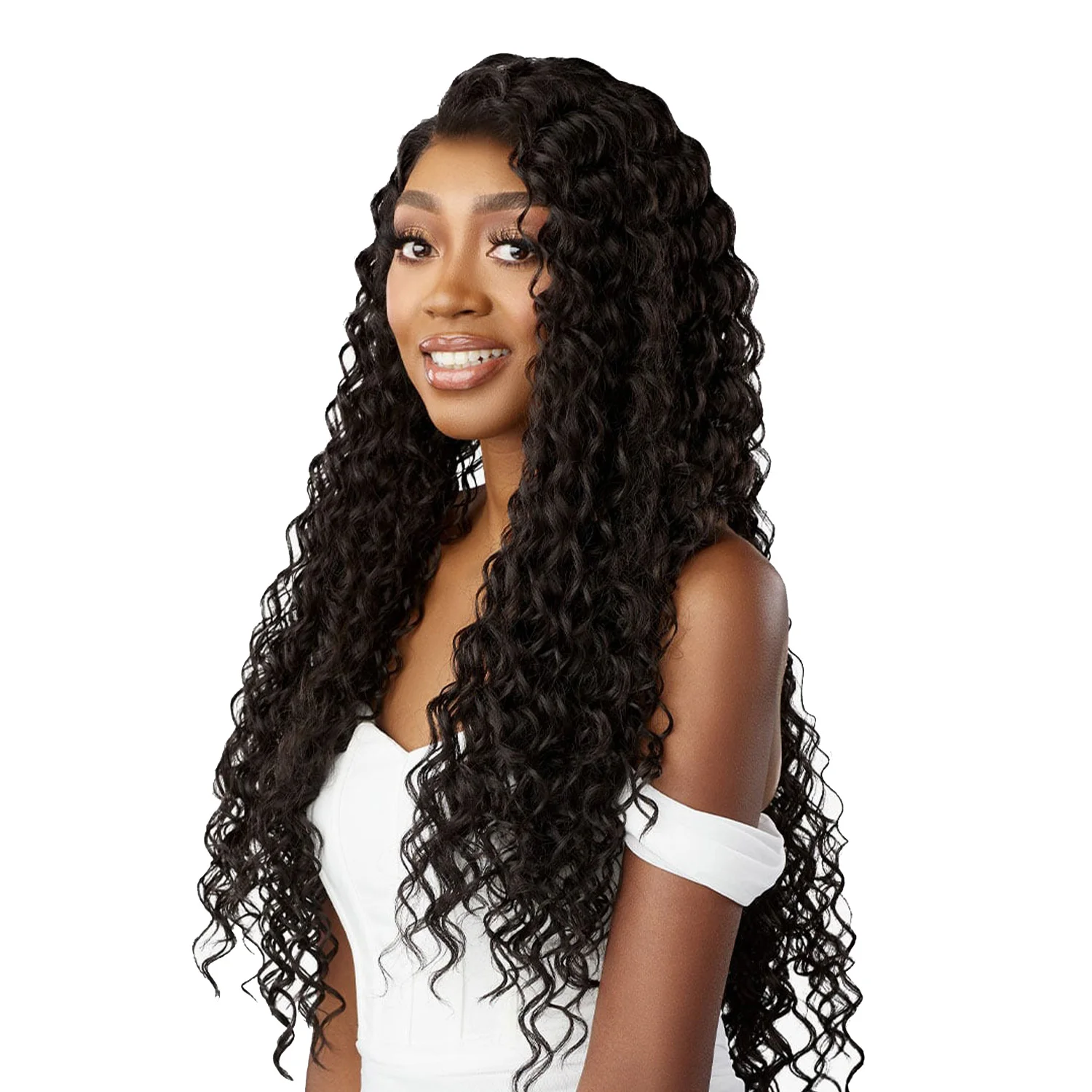 Sensationnel Glueless BareLace HD Lace Front Wig 13X6 Unit 5 - Long, Realistic Hairline, Soft Touch, Effortless Styling