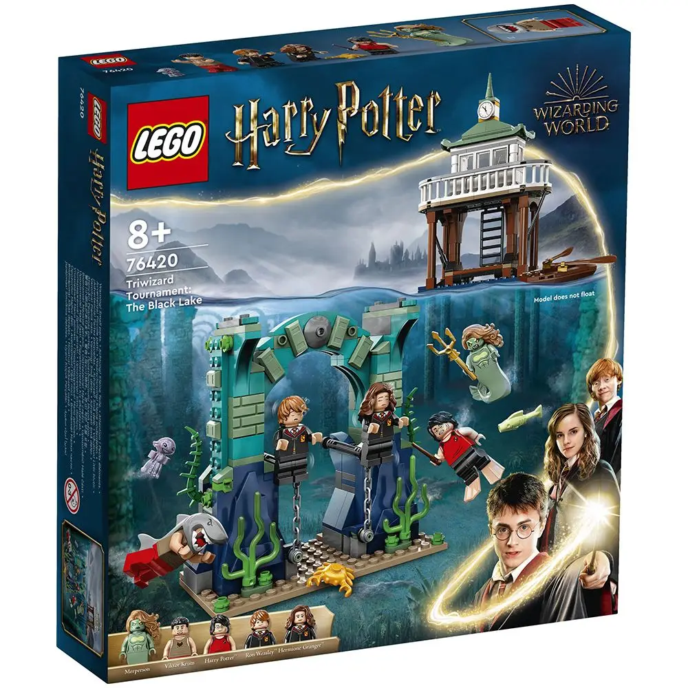 Lego Harry Potter-three magicians tournament: the Black Lake, 76420, toys, boys, girls, blocks, pieces, Original, store, official license, new, Bricks, Bricks, gift, man, woman, adult