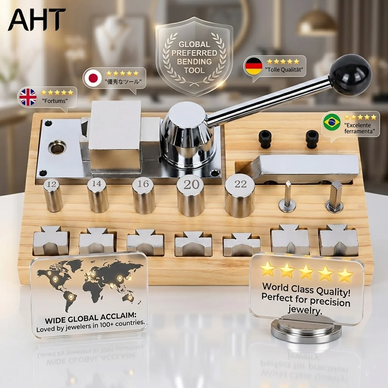 AHT Ring Buiggereedschapset Pr - Jewelry Making Kit Professional recensie en prijs