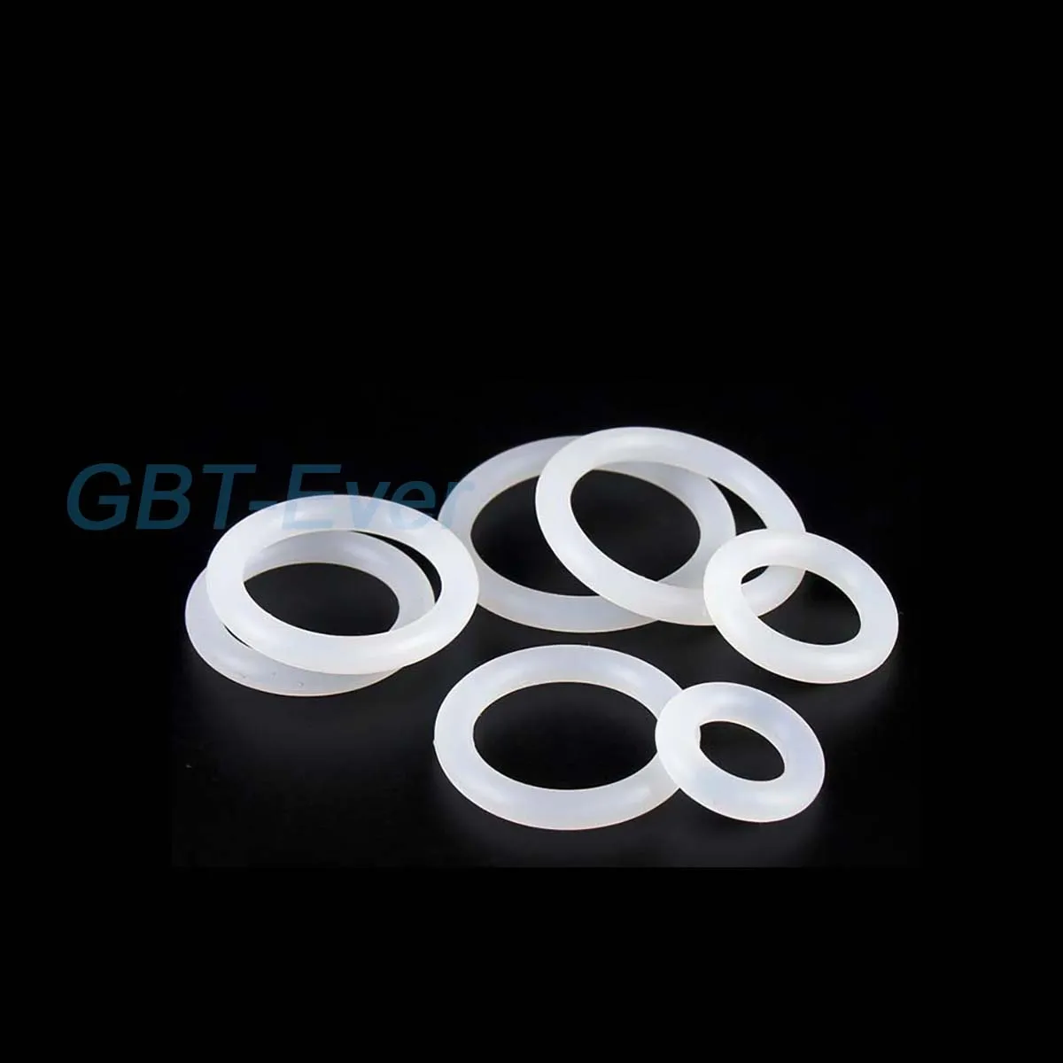 VMQ White Silicone O-Ring Gasket CS 2.65mm OD 8.3mm~265.3mm Silicon O Ring Washer Food Grade Sealing Ring Waterproof & Insulated