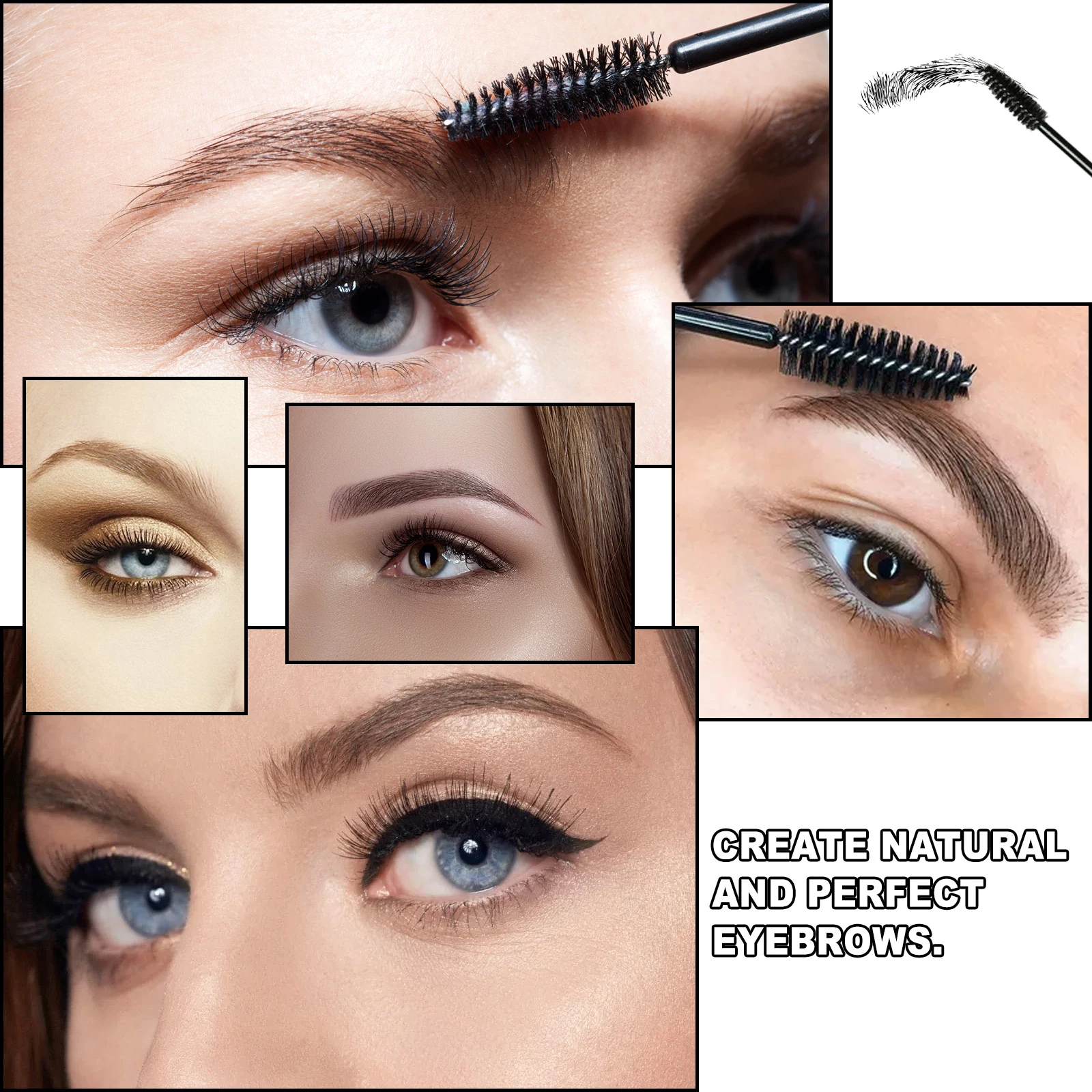 Gel para estilo de sobrancelha, cria forma perfeita de sobrancelha, charme natural aprimorado, pasta de estilo de beleza leve e à prova d'água de longa duração