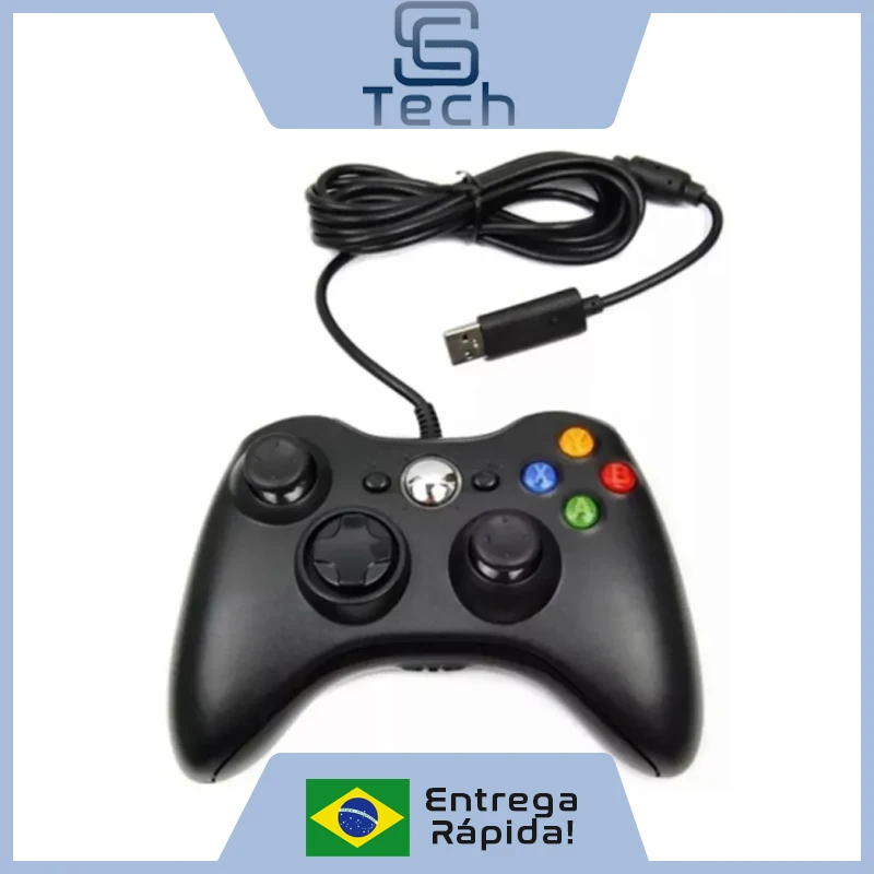 Wire Control For Xbox 360 Slim / Fat And Pc Joystick Top