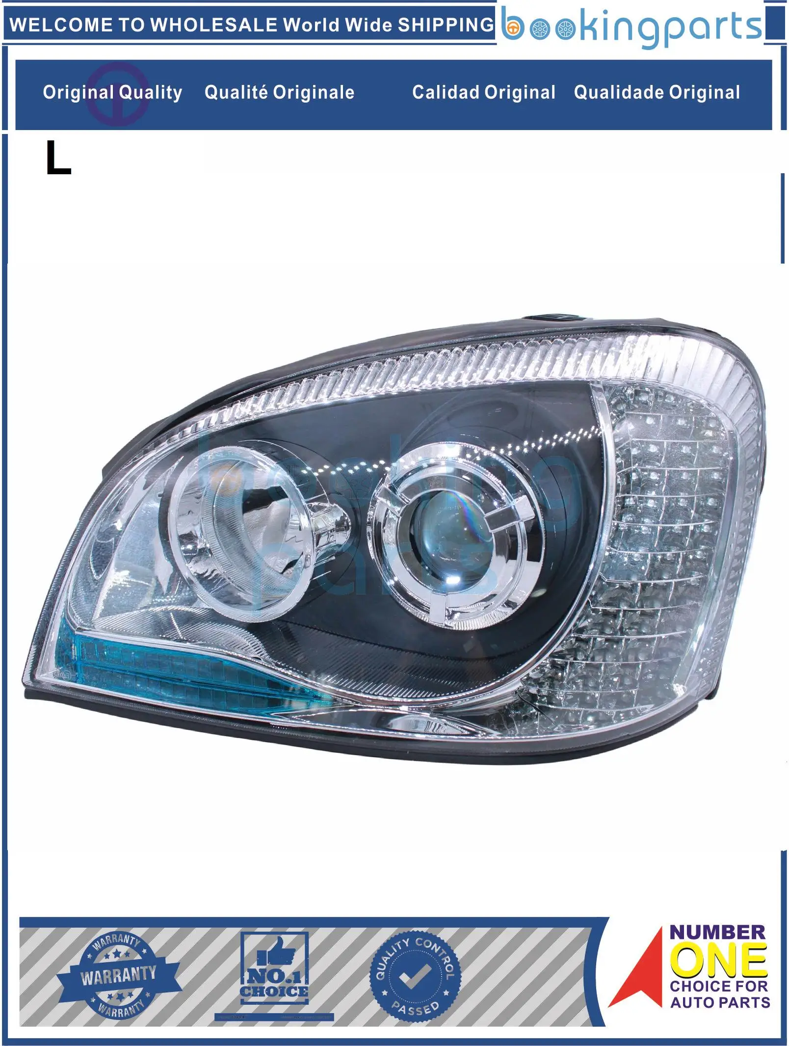 HEA72639(L),92101-V1030,92101V1030,92101v1030 Headlamp For JAC REFINE M1 2003-2016