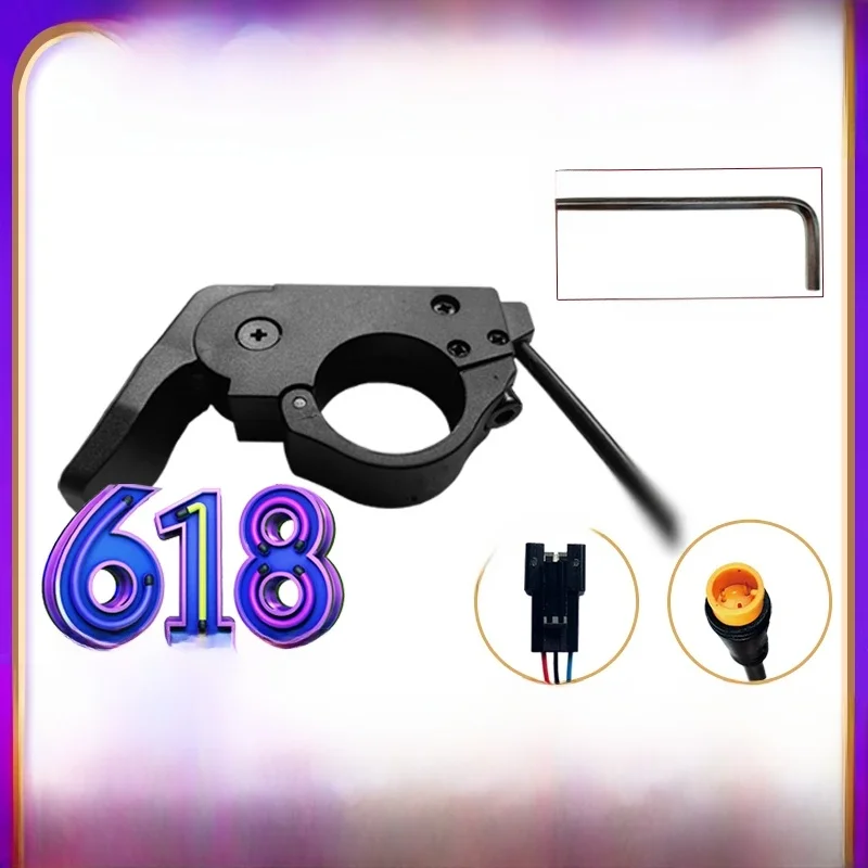 AliExpress BOLUSE Ebike Thumb Throttle Quick Disassembly Left/Right 109R For 12V-72V Electric Bicycle Accessories Cycling