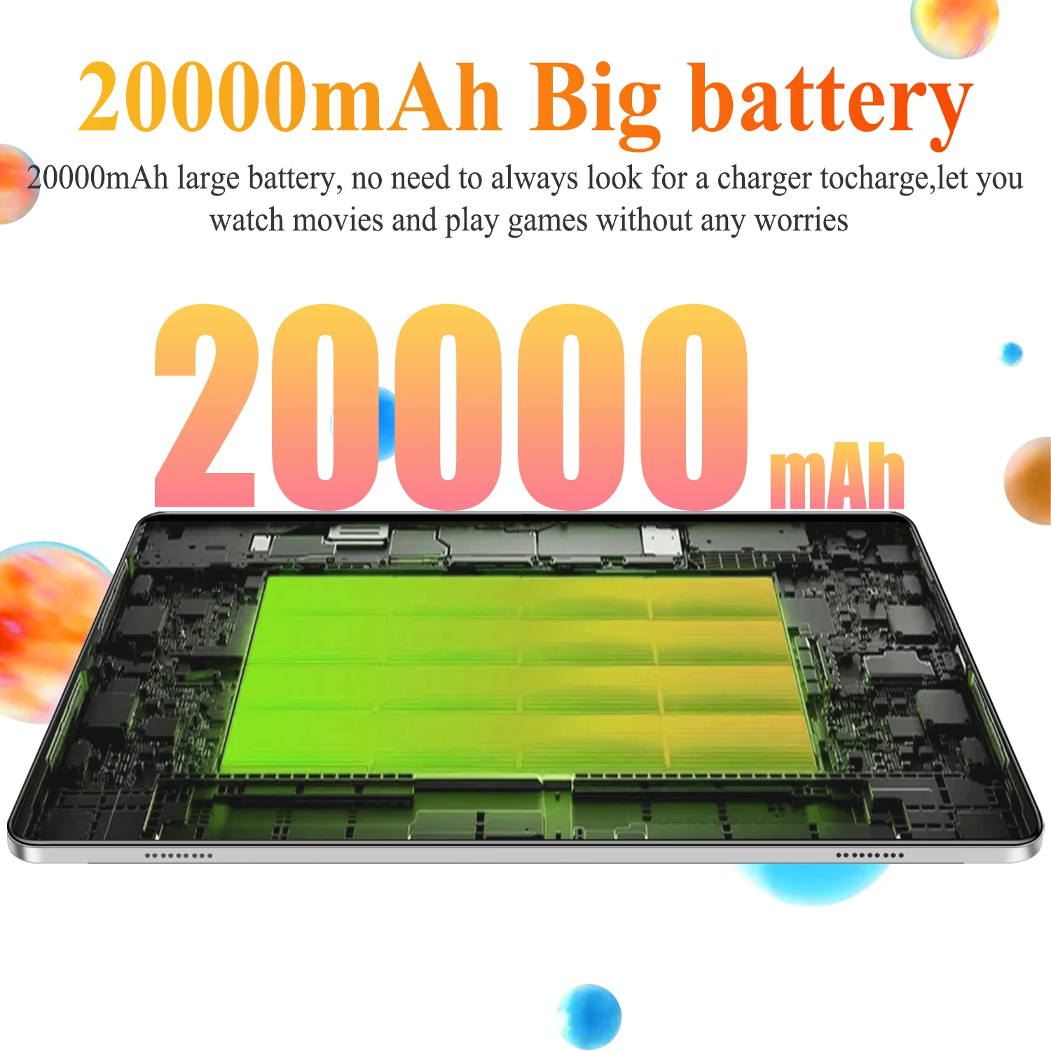 Tablet 1TB ROM 16GB RAM 10 Core Android 13 12000mAh Battery 16MP+32MP Camera 5G WiFi Portable Device Daily Study Video Play Gift