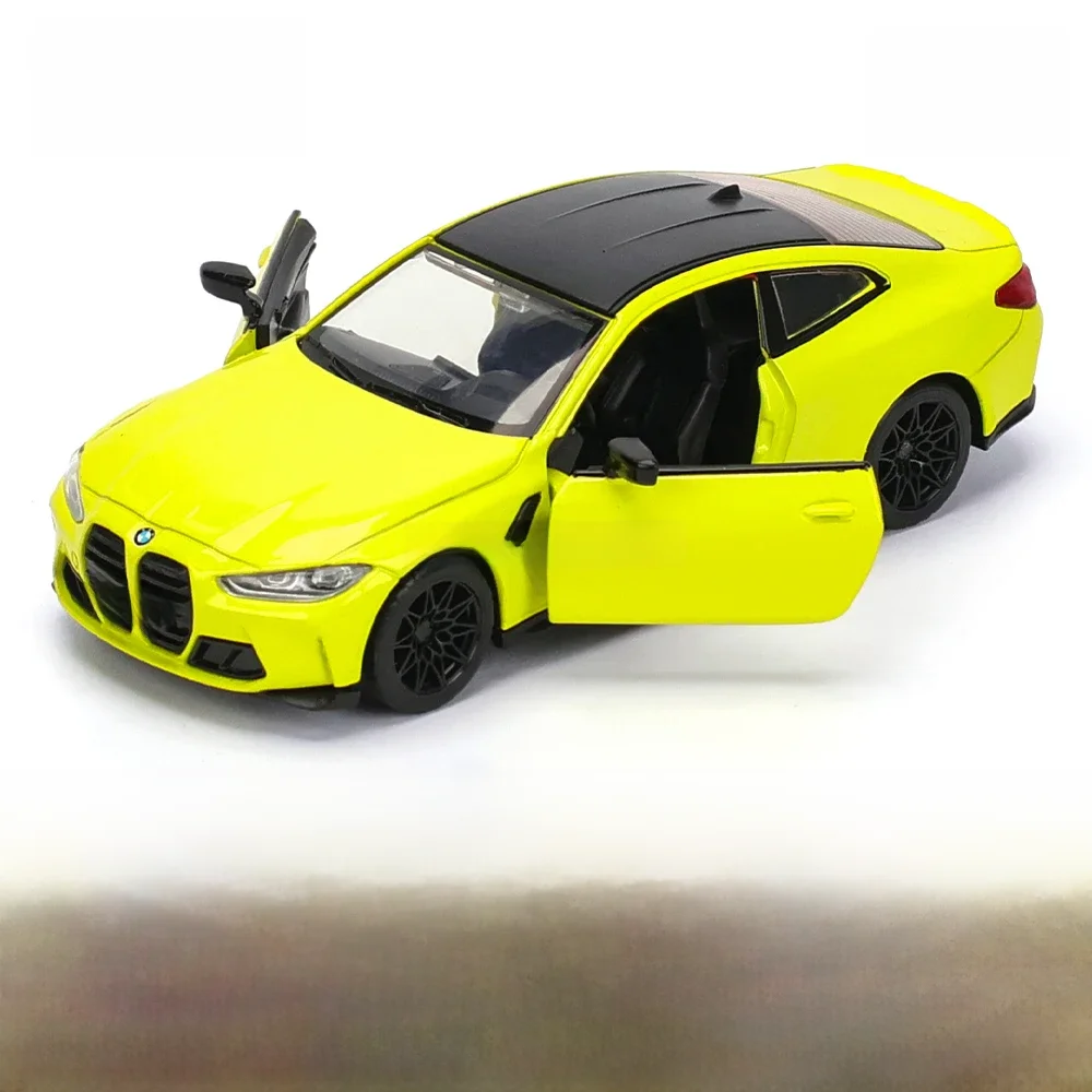 MSZ 1:32 BMW M4 e-tron GT Aventador modèle suspendu voiture classique modèle de voiture statique en alliage moulé sous pression modèle de voiture collection cadeau jouet
