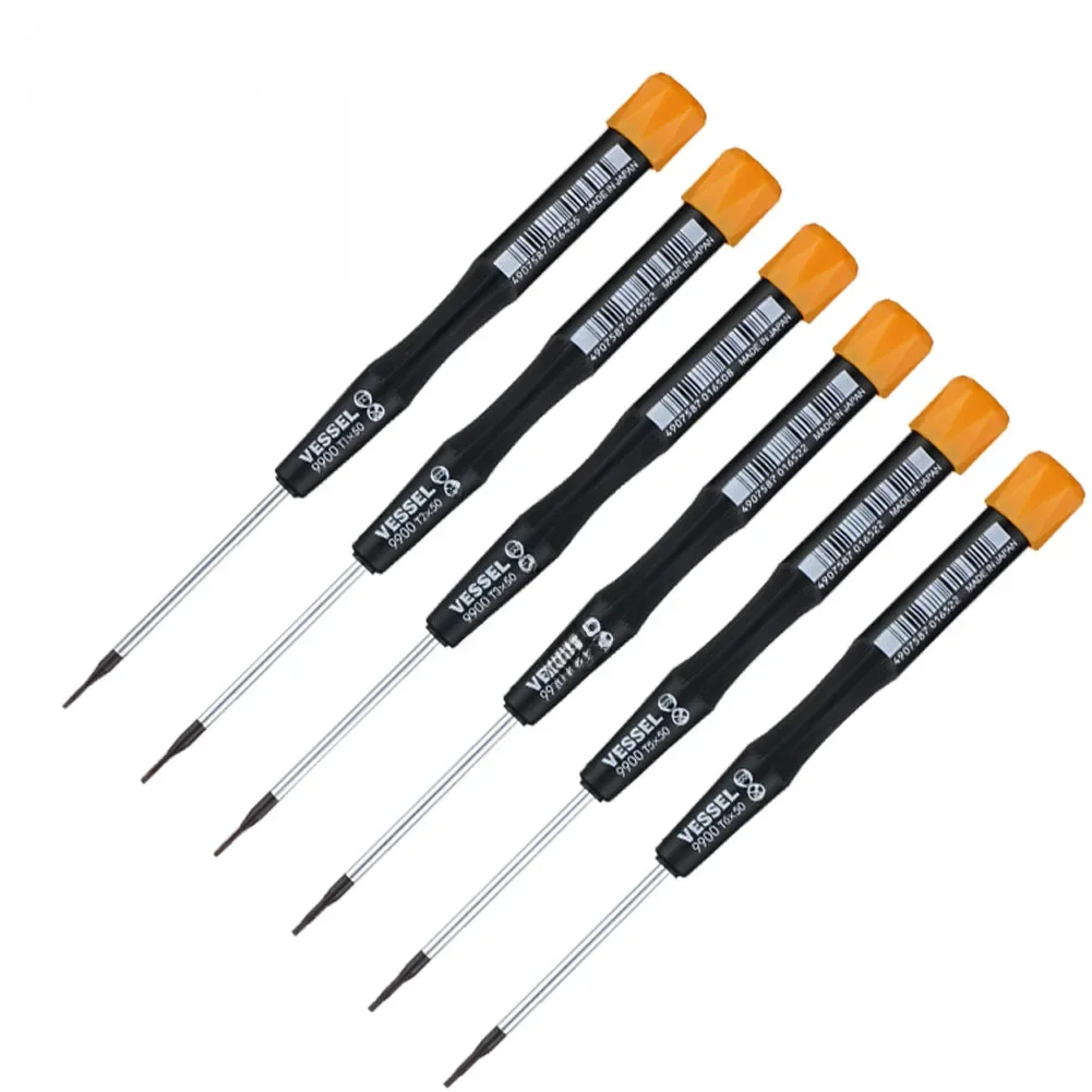 1 szt. Oryginalny japoński śrubokręt Torx Vessel 9900TX, narzędzia ręczne do napraw, do T1 T2 T3 T4 T5 T6 T7H T8H T9H T10H — zdjęcie 2