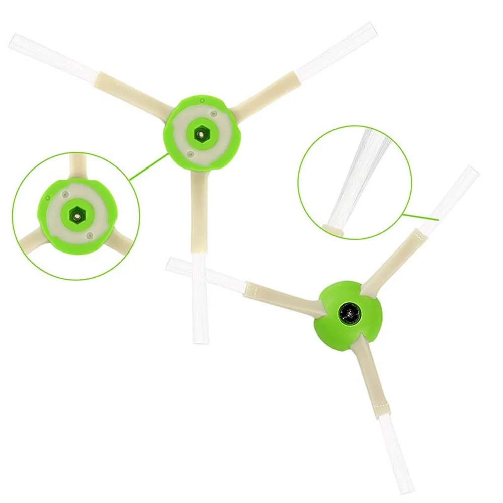 متوافق مع iRobot Roomba E Series-E5-E6 - E7 سلسلة فرشاة جانبية 3'lü حزمة