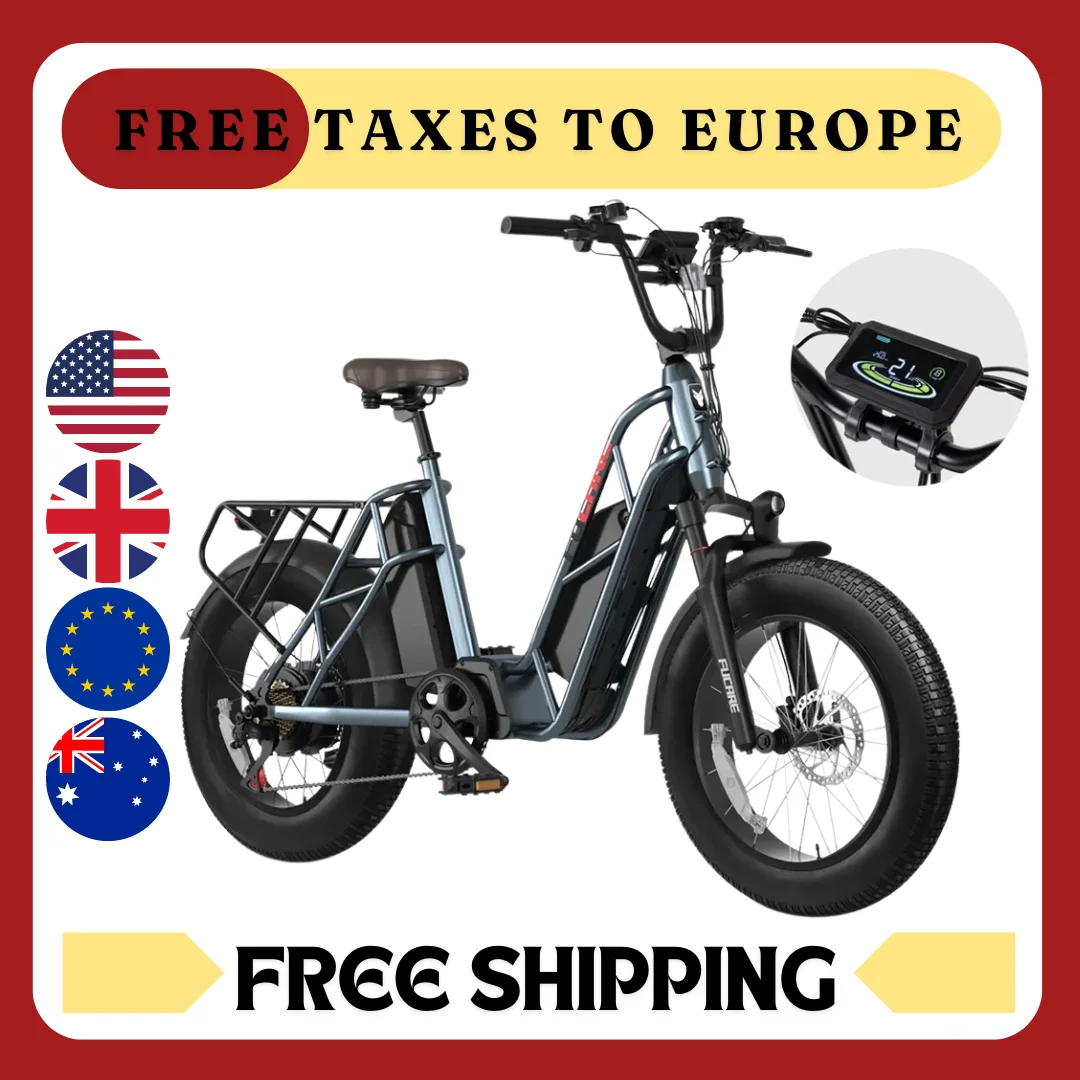 

FUCARE Electric Bike Mileage 190KM Bicicleta Electric 750W 48V 30AH Snow Bike Adult Men's Bike 4.0 Fat Tire Mountain Fast Ebike