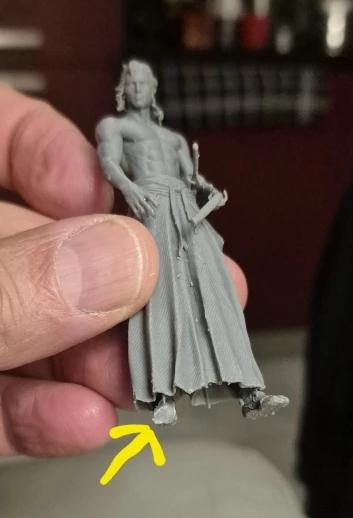 Buyer photo of this resin kit