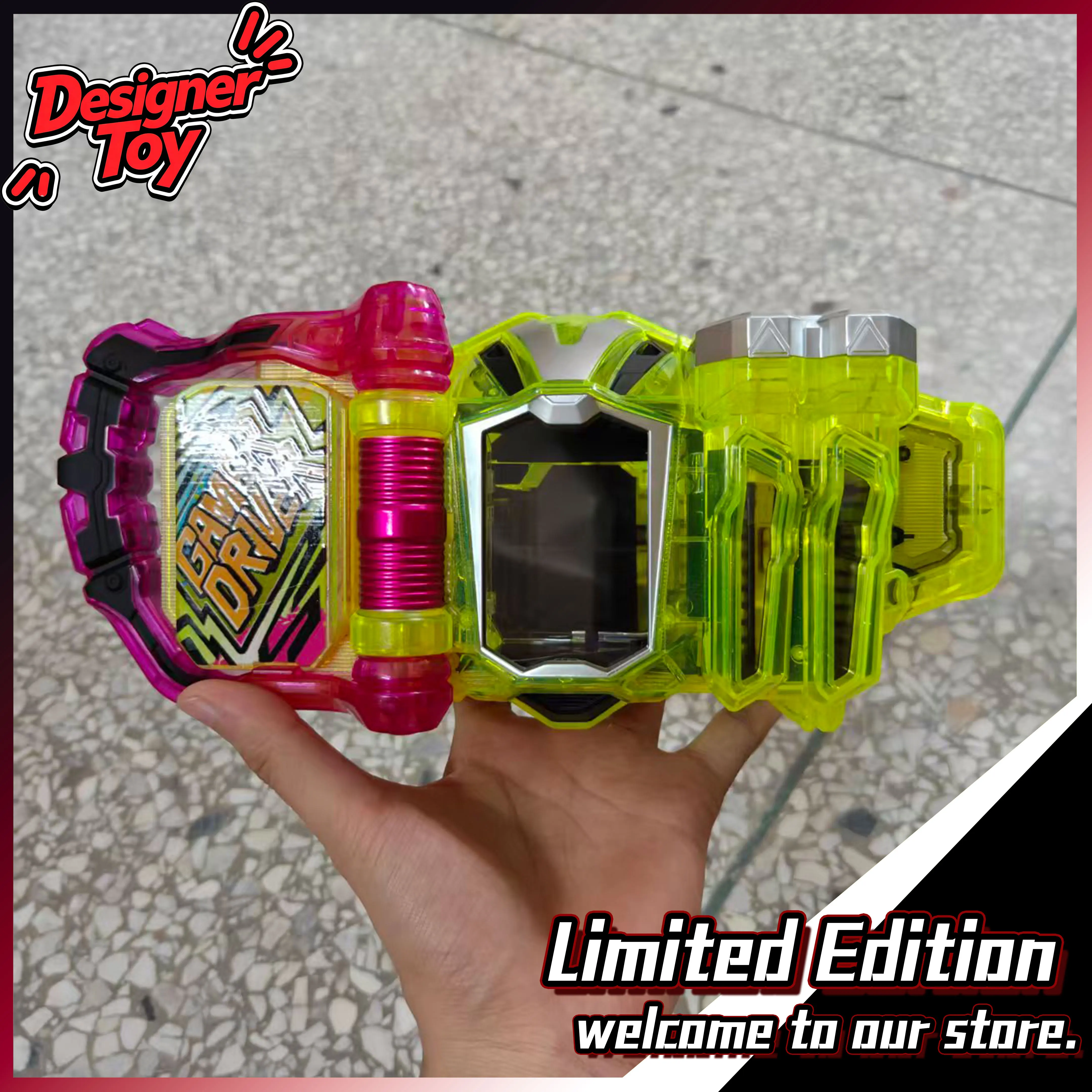 ceinture-de-pilote-transformable-exaid-edition-dx-clear-color-accessoire-de-cosplay-modele-de-collection