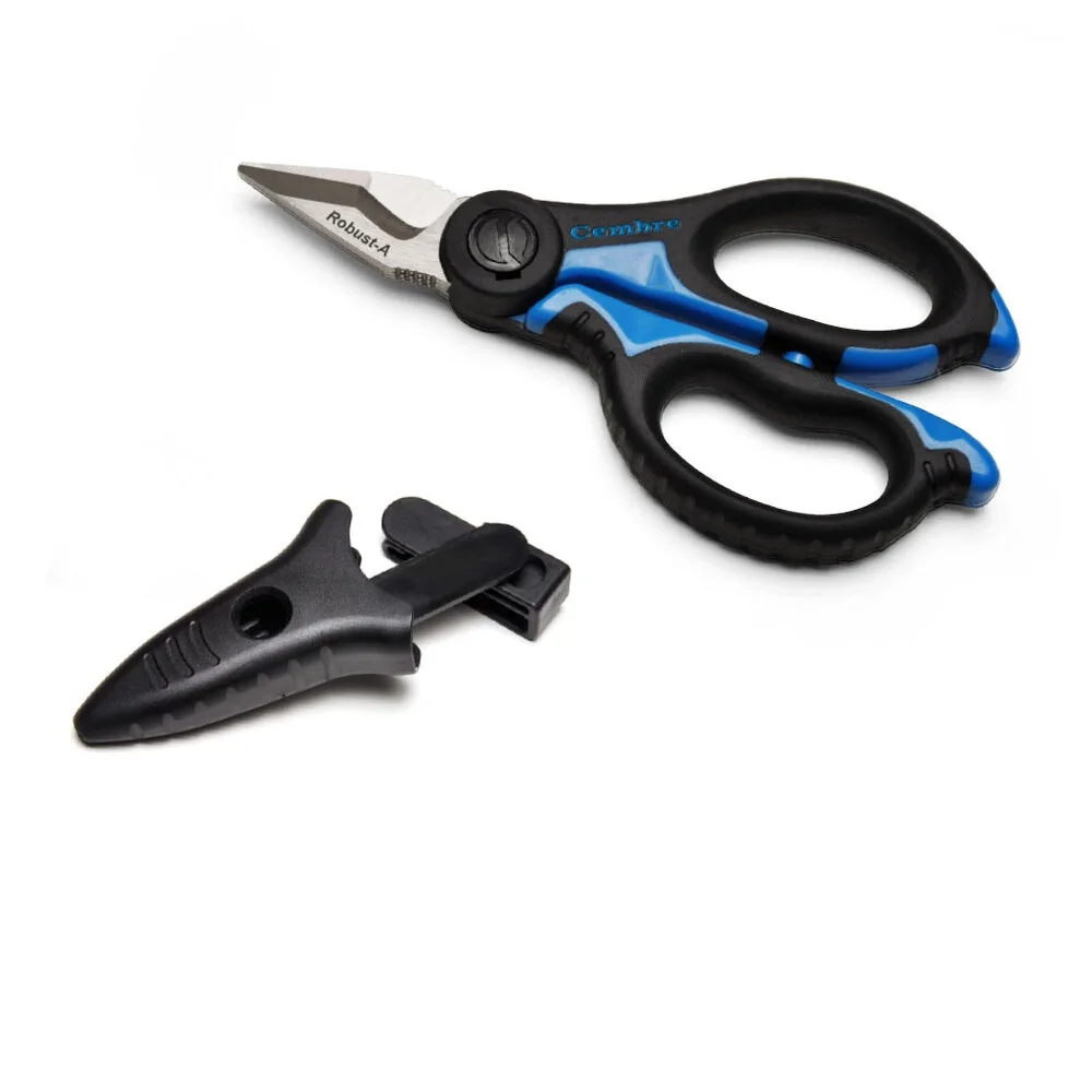 Cembre SC5X blue-black-tools-electric scissors electrician scissors with steel blade best sowing scissors