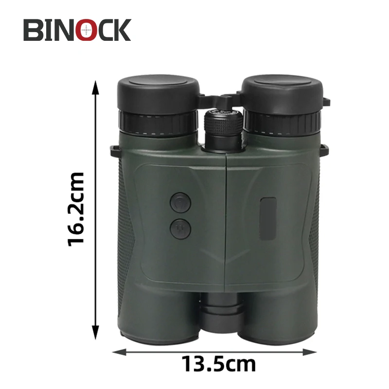 BINOCK BLR1000 hunting camping binoculars 1500M Laser infrared 905nm 8X42 optical fishing hiking Ranging telescope Rangefinder