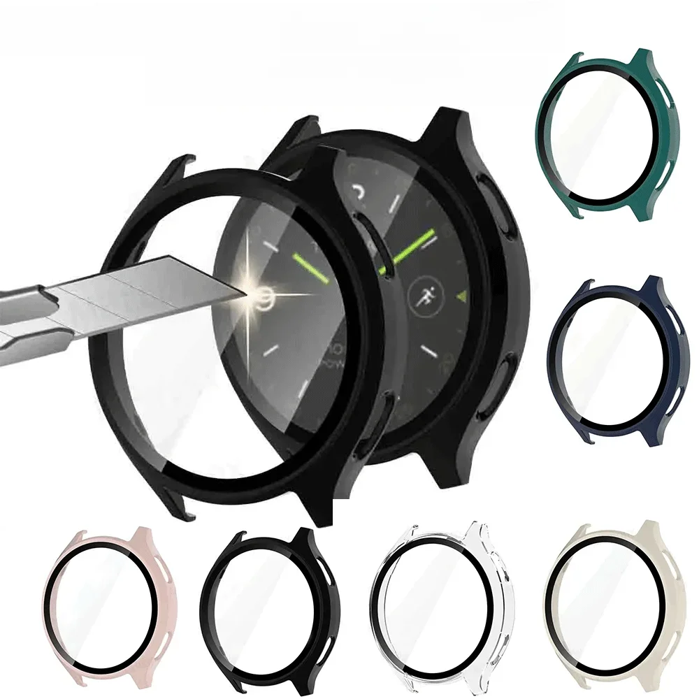 Vidro temperado e estojo para Xiaomi Watch 2 SmartWatch, protetor de tela versátil, para-choques