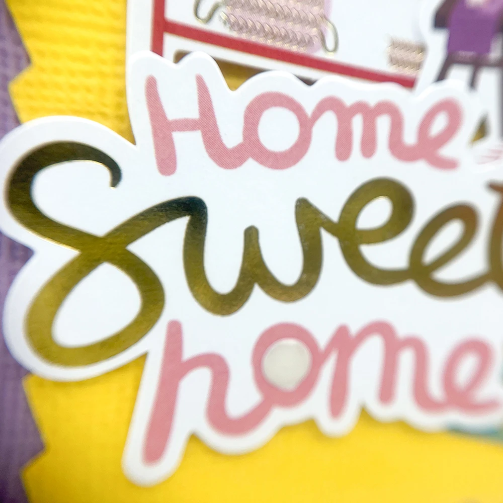 Creative Path 148 Stück Sweet Home Scrapbooking-Stanzformen, Relax Vacation Papier-Stanzformen, Ephemera für DIY-Kartenherstellung und Journaling – Detail 8