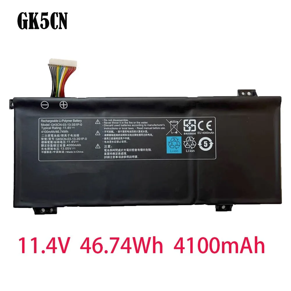 

GK5CN-00-13-3S1P-0 Аккумулятор для MECHREVO X8Ti Z2 MACHENIKE T90 Plus T90-T3p F117-B F117-B6 GK5CN GK5CN4Z GK7CN6Z