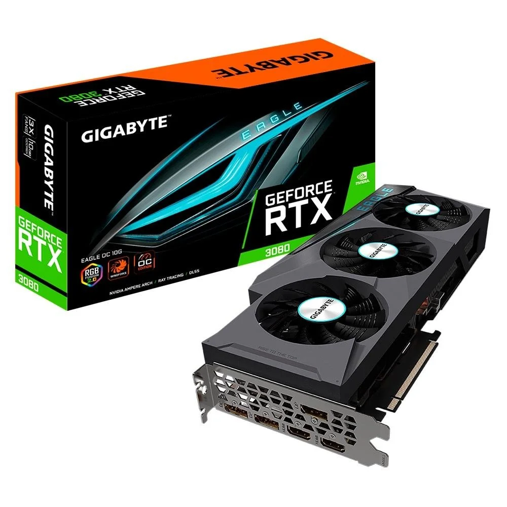 2024 جيجابايت مستعمل GeForce RTX 3080 10 جيجابايت