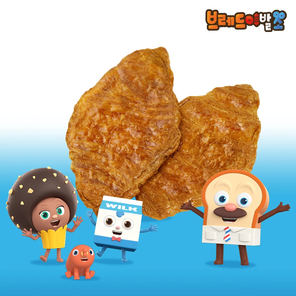 [브레드이발소]쁘띠크룽지(18G*8EA) x 2팩