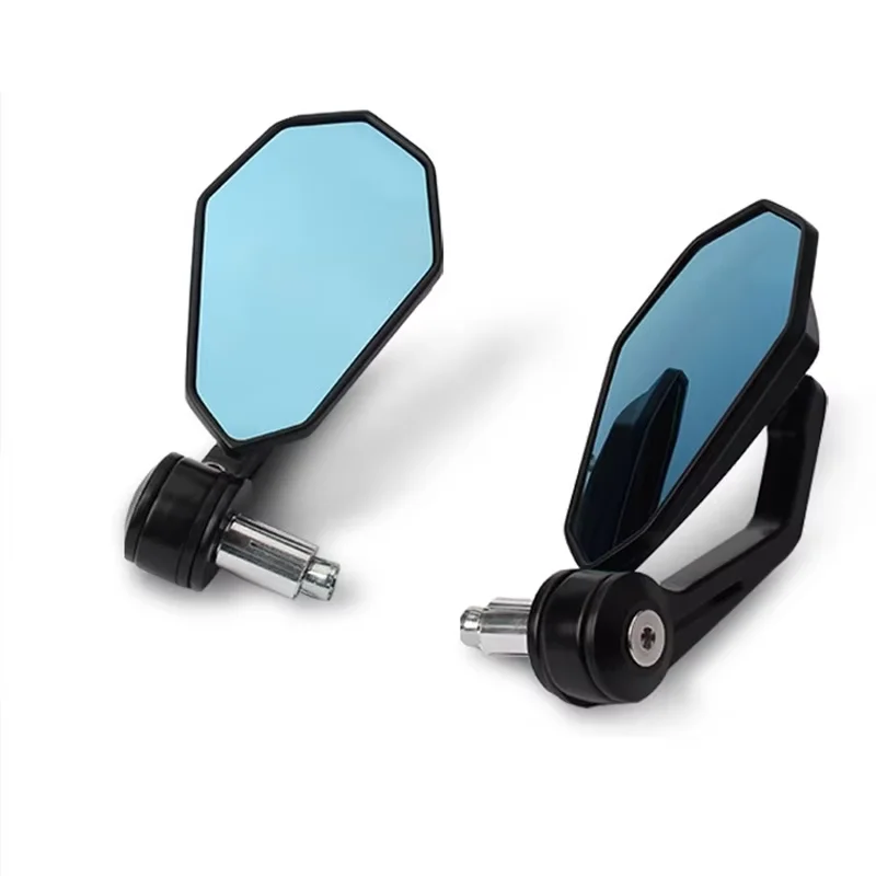 

1 Pair Aluminum 7/8" 22mm Motorcycle Rearview Mirrors Universal Scooter Bar End Handlebar Mirror Rear View Mirror Accessories