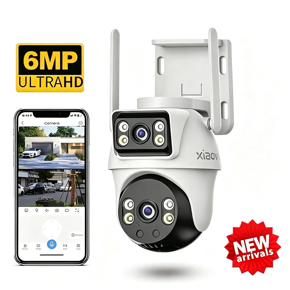 camera-ip-de-securite-xiaovv-4k-6mp-ptz-exterieure-a-double-ecran-detection-humaine-4g-double-objectif