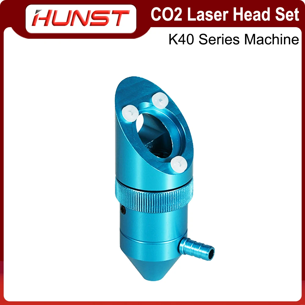 HUNST CO2 Laser Head for K40 Series Laser Engraving Cutting Machine Lens Dia：12/16/18mm FL38.1/25.4/ 50.8mm Mirror 20mm