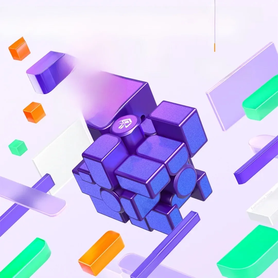 GAN Miroir M UV Magique Magique Vitesse Cube Sans Autocollant Professionnel Fidget Jouets GAN MIROIR M Cubo Magico Puzzle