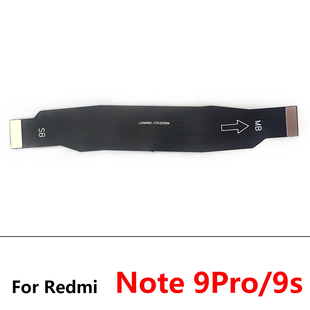 50Pcs，Replacement Motherboard FPC Main Board Connector Flex Cable For Xiaomi Redmi Note 10 Pro / Note 7 8t 8 Pro 9S 11 Pro 5G