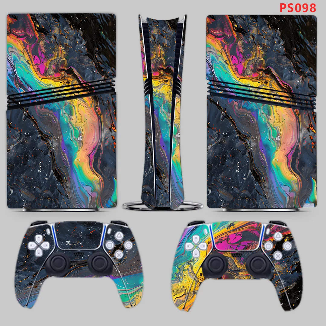 スキンラップステッカー PS5 本体とコントローラー用、ゲー - Console Skin Wrap のレビューと価格