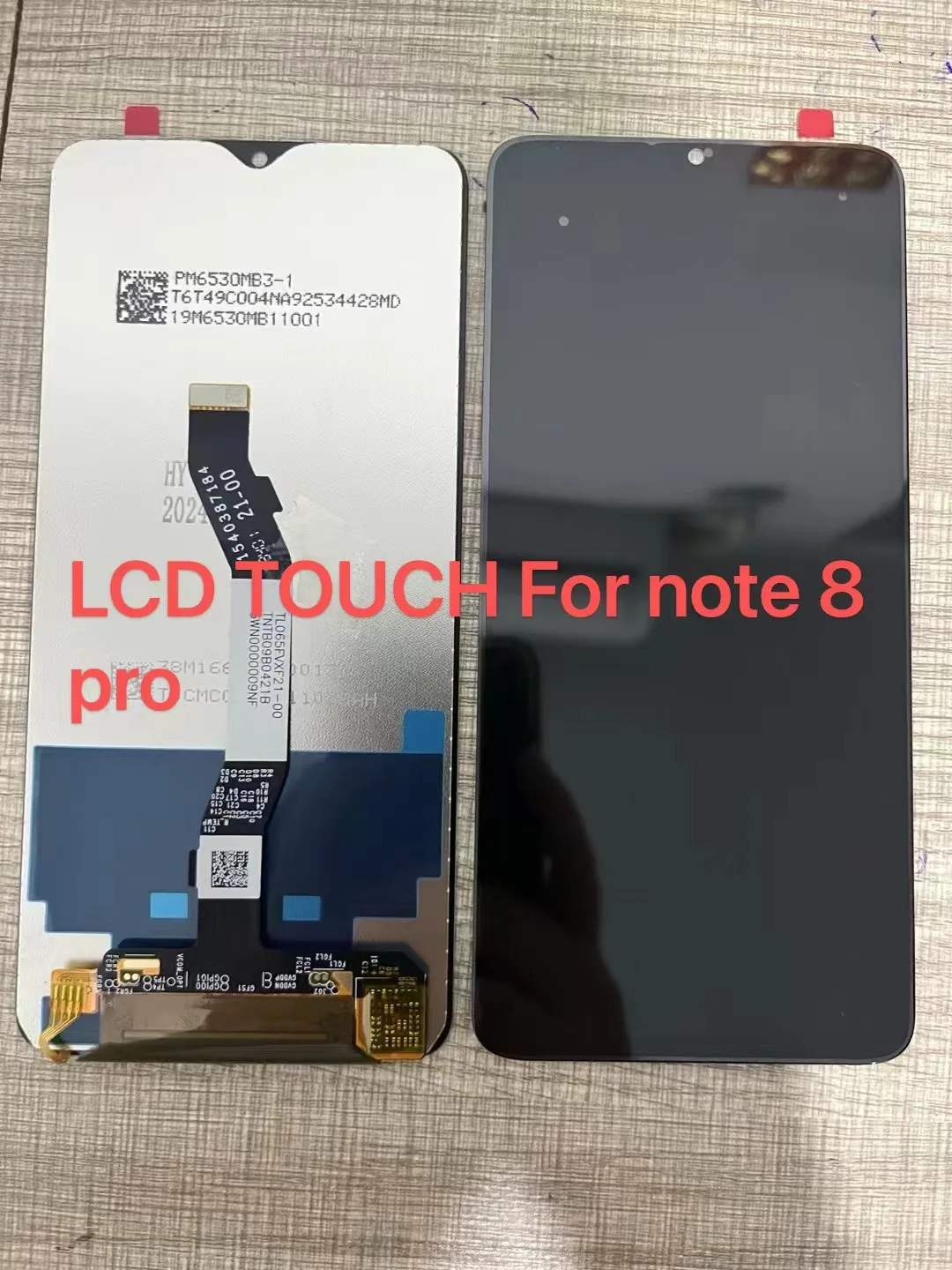 

6.53'' Original Display For Xiaomi Redmi Note 8 Pro LCD Touch Screen Display LCD For Xiaomi Redmi Note 8 Pro M1906G7G LCD