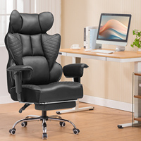 COMHOMA Gaming chair Ergonomic Office chair Desk chair with Adjustable Armrests, Pocket spring core lumbar support