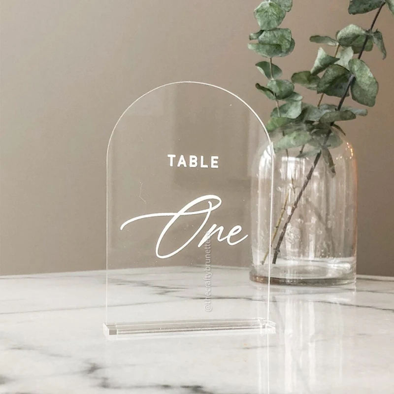 

Acrylic Table Numbers with Stand, Acrylic Wedding Table Numbers,Acrylic Table Numbers, Arch Wedding Table Numbers with Stands