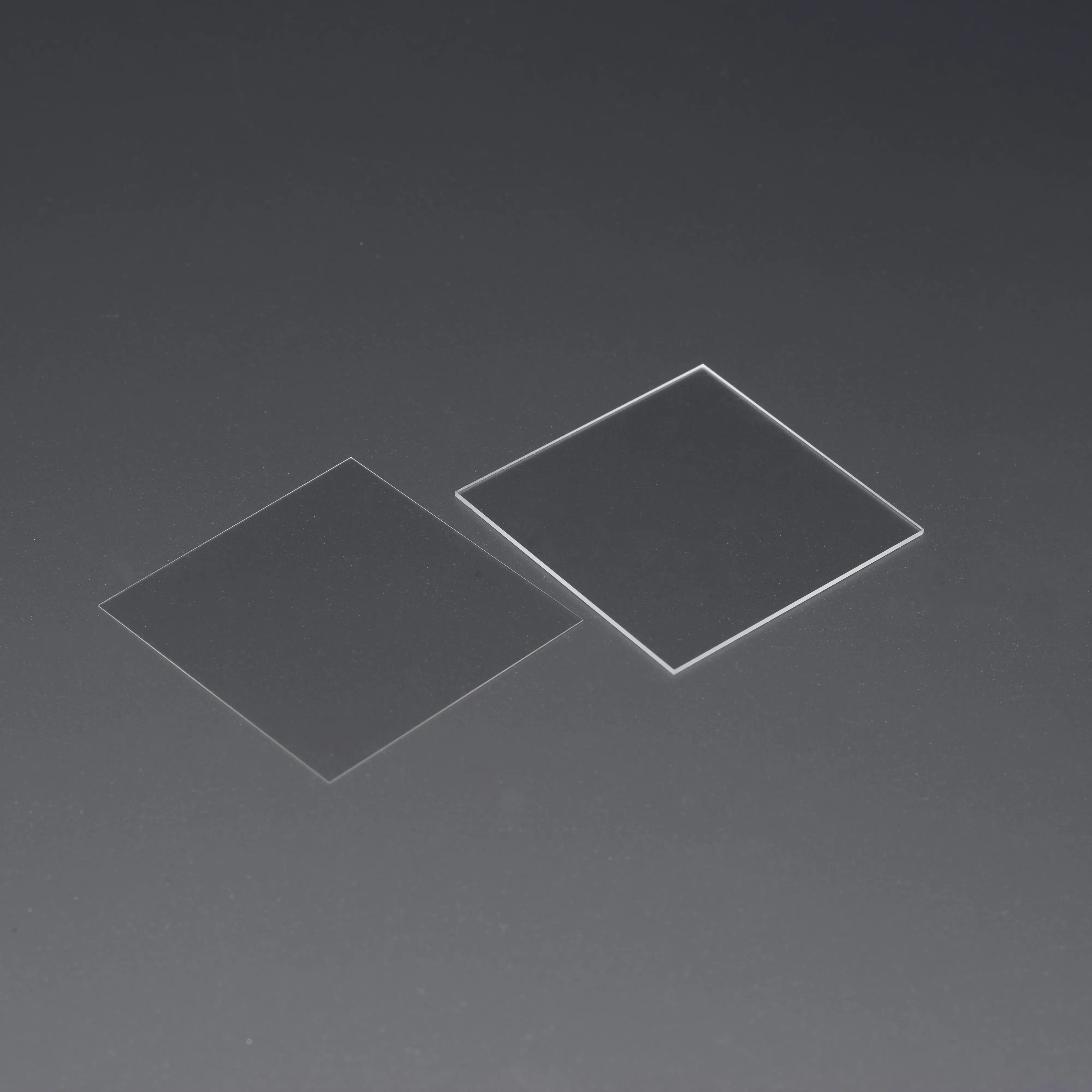 100x100 مللي متر زجاج طلاء مضاد للانعكاس 98% نفاذية الضوء العالية المضادة للانعكاس AR الزجاج #2