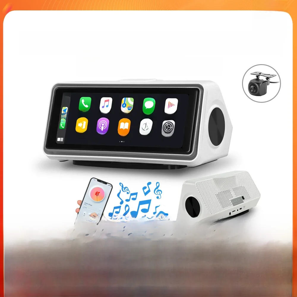MEKEDE 6.86-inch Universele Autoradio Draadloze Carplay Android Auto MP5 Speler Multimedia Recorder FM AUX DSP BT - afbeelding 2