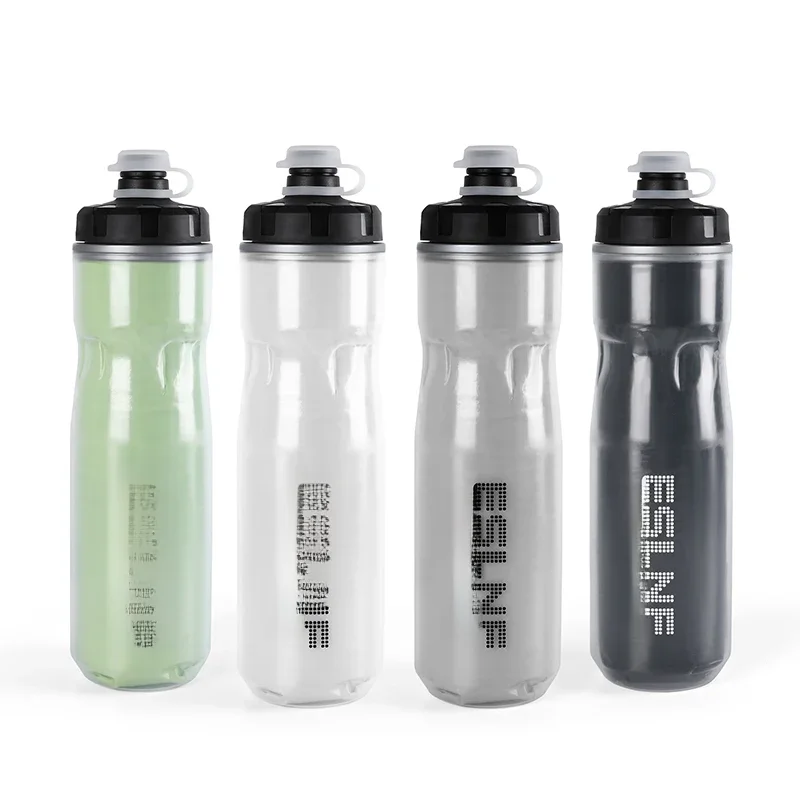 AliExpress ESLNF Bike Kettle 720ml Mountain Road Bike Outdoor Cycling Kettle PP5 Squeeze Insulated Water Cup Bicycle Water Bottle
