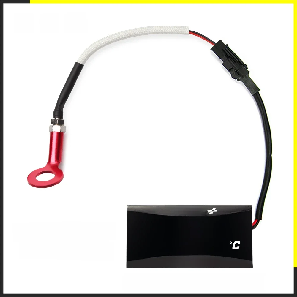 motorfiets cilinderkop temperatuursensor norxi mini vierkante digitale instrument vochtigheid voor nmax125 motorfiets - afbeelding 2