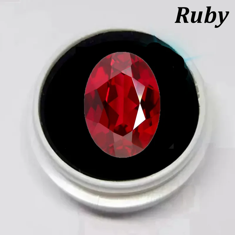 Hübscher rosa Rubin, UV-geprüft, im Smaragdschliff, loser Edelstein für Charms, DIY-Schmuckherstellung, Mohs-Härtegrad. – Detail 8