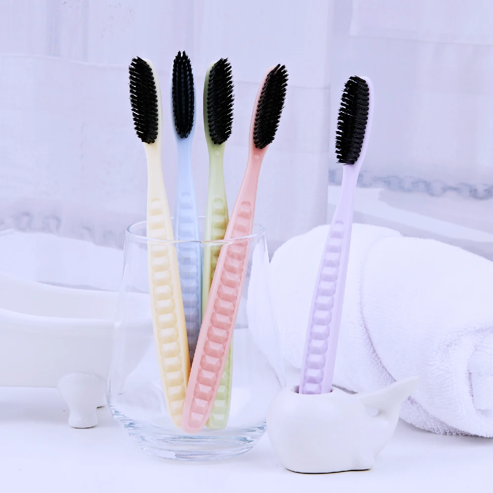 welax molar toothbrush double fine bristle toothbrush gum soft toothbrush king toothbrush tartar removal giant toothbrush Teeth Monster 11 pieces in total