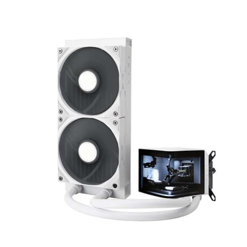 TRYX PANORAMA-enfriador de agua 3D 240 PRO, blanco