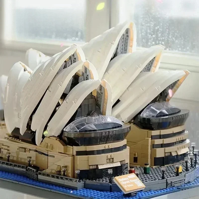 Sydney Opera House World Bouwstenen Grote en moeilijke jongen Assembleren van speelgoed Vrouwelijke kinderverjaardagscadeaus - afbeelding 2