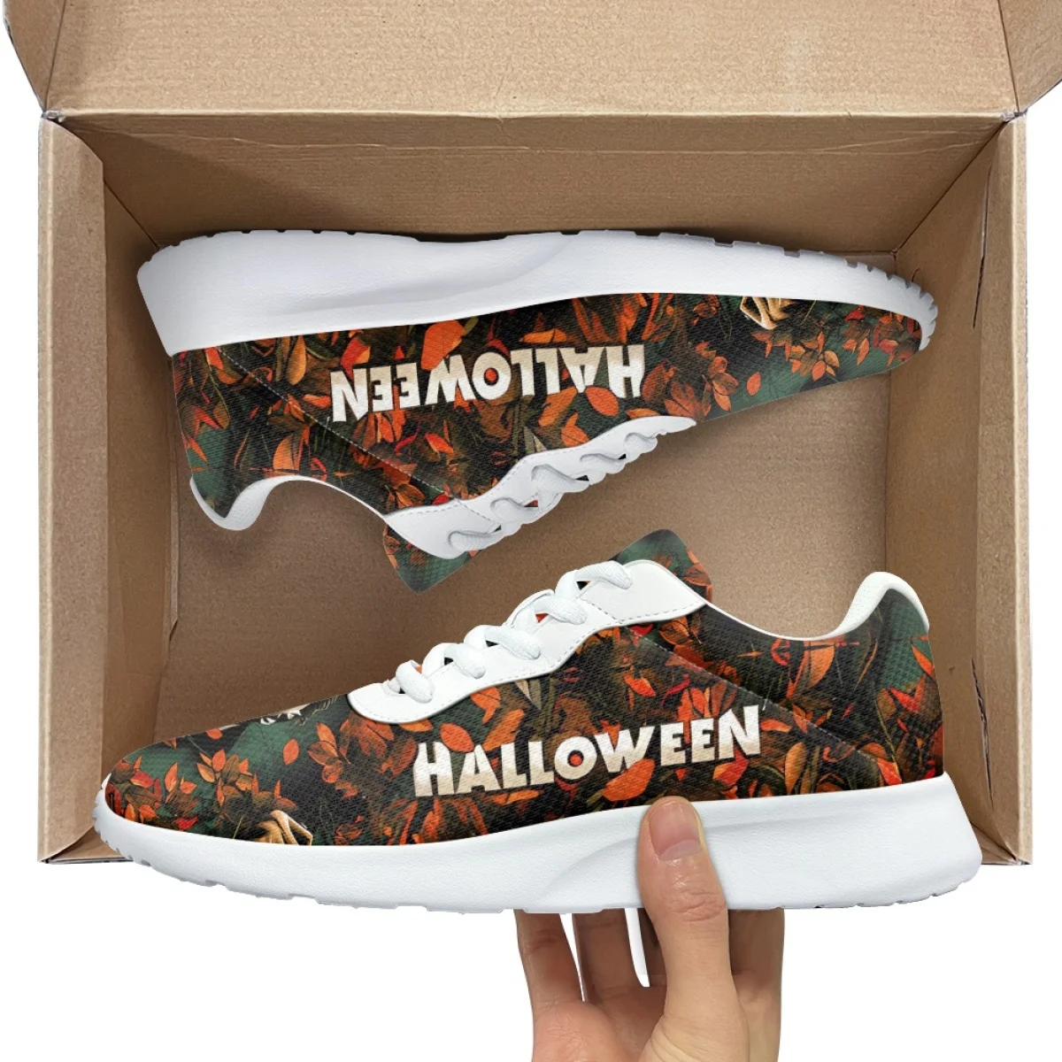 Horror Movie Michael Myers Pattern Women's Training Running Shoe Cozy Durable Gym Teen Sneakers Outdoor Travel Home Casual Shoes