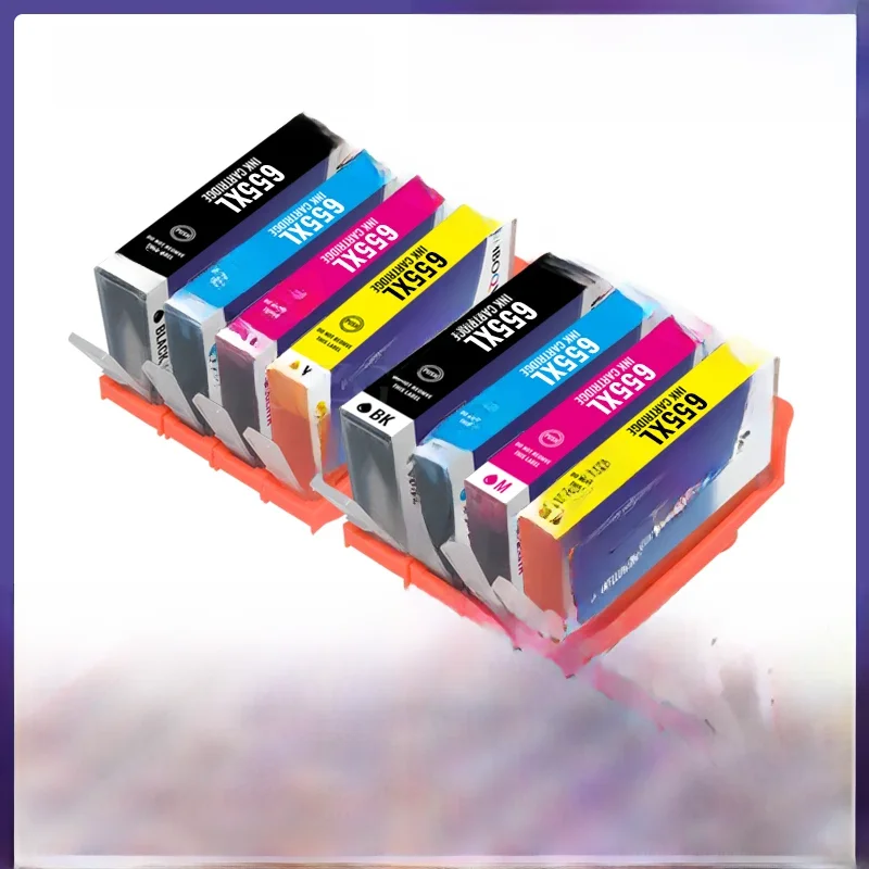 655XL kolorowy atrament wkłady zamiennik dla HP 655 XL przewaga atramentu DeskJet 3525 5525 4615 4625 4525 6520 6625 drukarki atramentowe — zdjęcie produktu 7