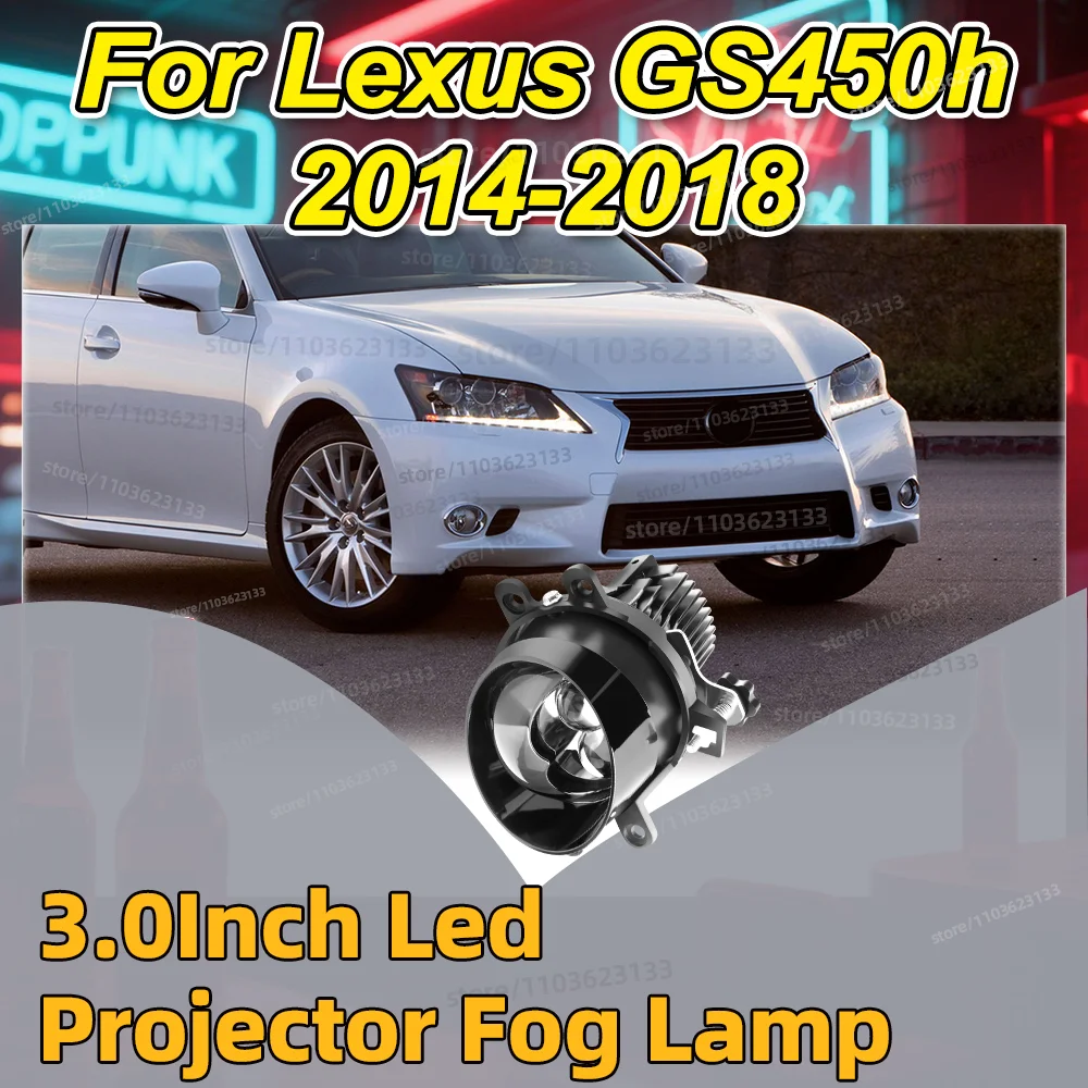 

3.0 Inch Bi LED Fog Light Lens For Lexus GS450h 2014 2015 2016 2017 2018