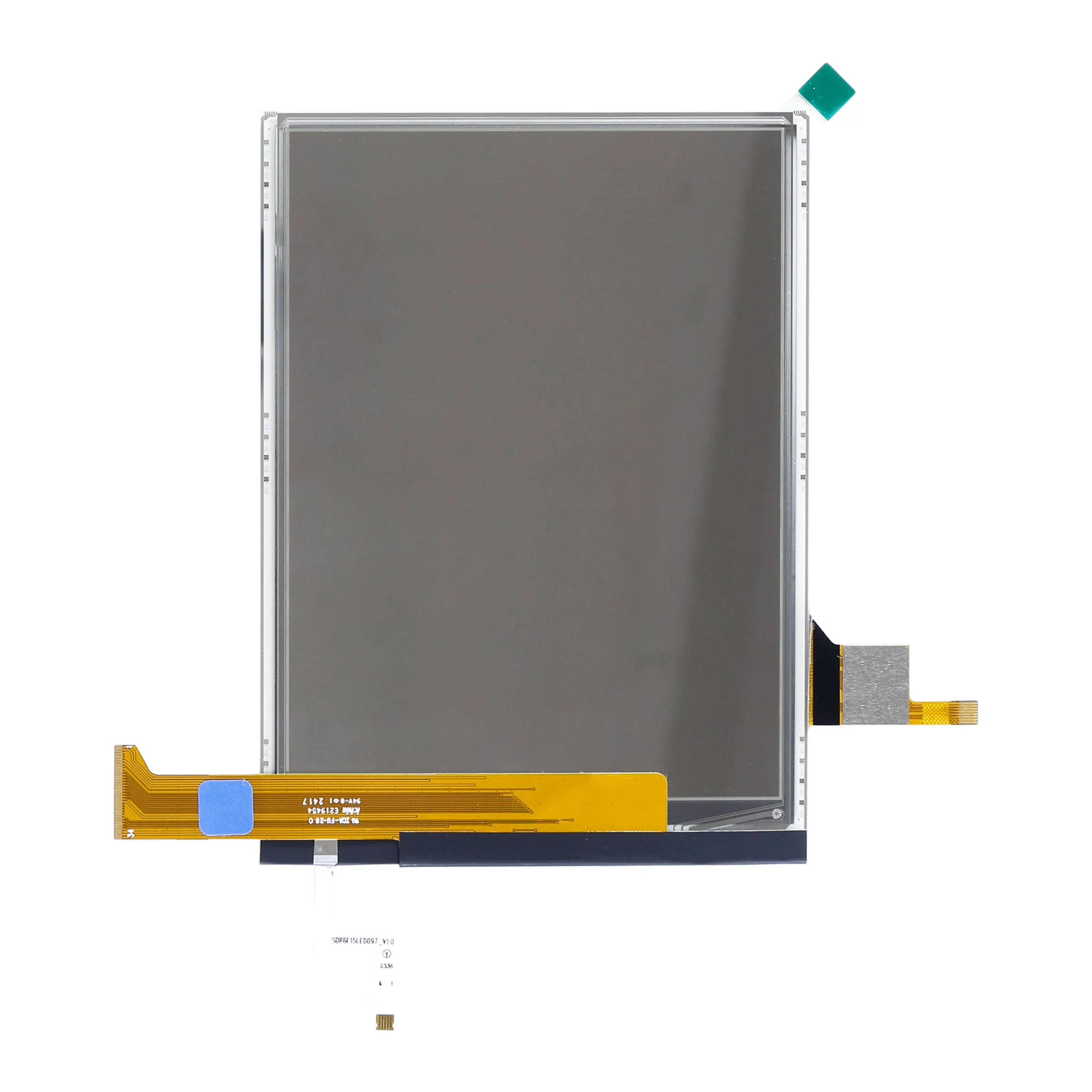 Novo 6 polegadas eink 1024x758 com luz de fundo com tela sensível ao toque para pocketbook pb618 básico lux 4 e-book leitor display