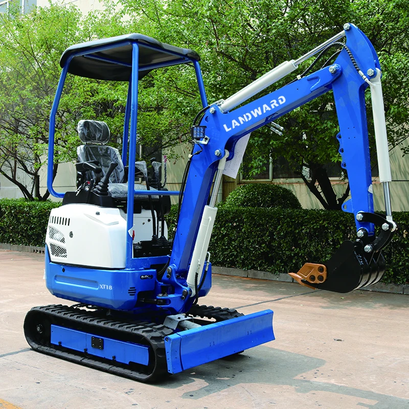 China Factory Customization LANDWORD high quality compact crawler 1ton 2 ton 3 ton 2000 kg small digger Mini Excavator for sale