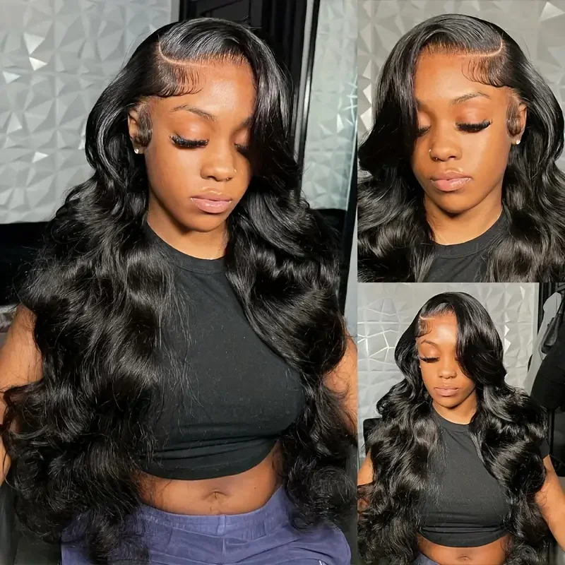 8-40 inch Body Wave Human Hair Wigs 13x4 13X6 Hd Lace Frontal Wig Pre Plucked 180% Density Body Wave Lace Front Wig Human Hair