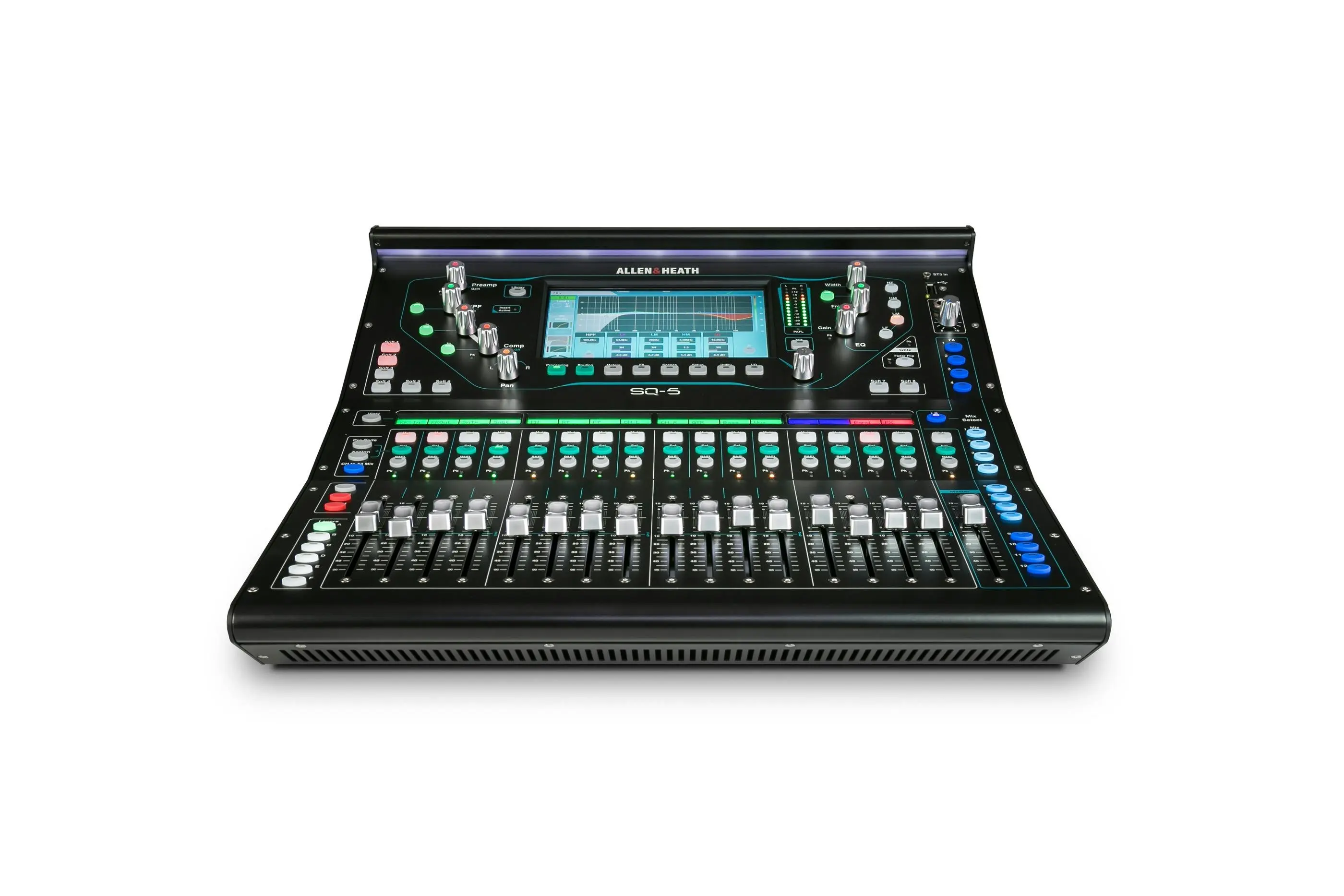 

Новый маркетинг продаж на Allen & Heath SQ-5 48-канальный цифровой миксер